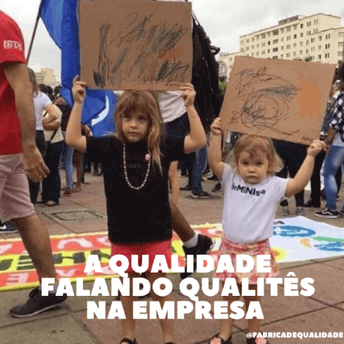 Meme sobre o Qualitês