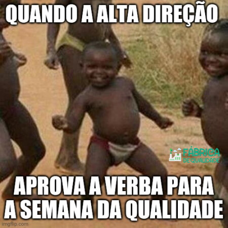 Verba aprovada para a Semana Mundial da Qualidade 2021?